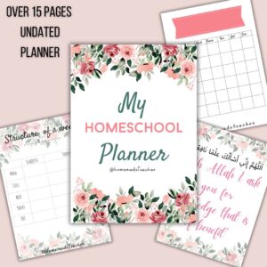 Homeschool planner