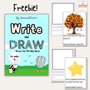 under 5s Write and Draw